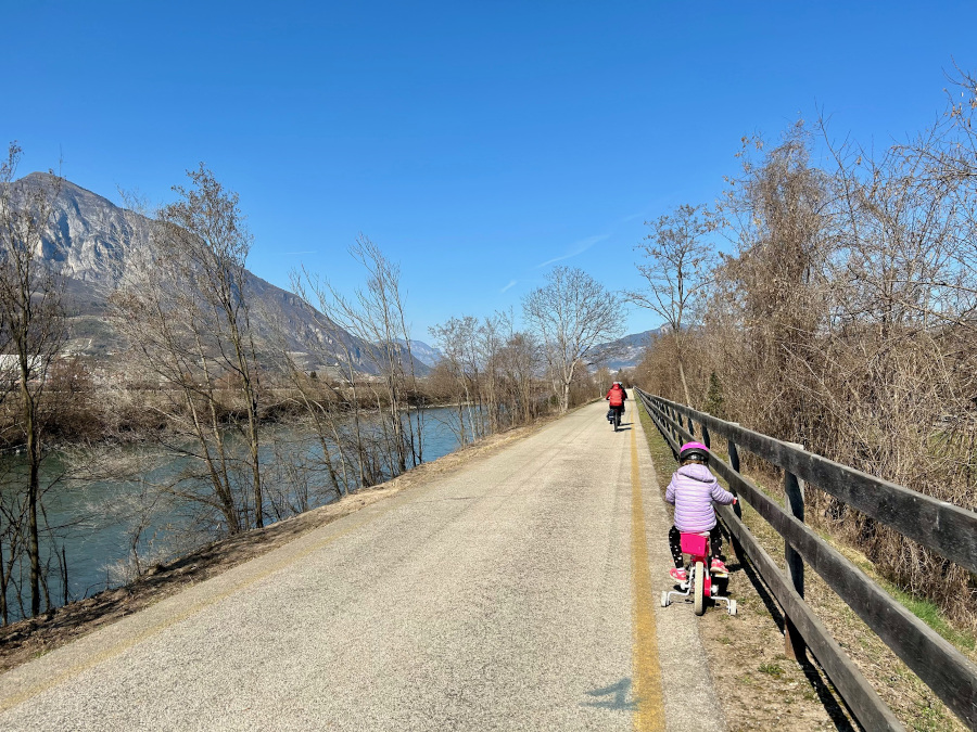 pista ciclabile della valle dell'Adige