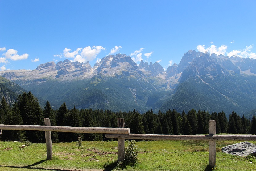 Panorama dalla Malga Ritorto