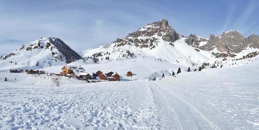 Passeggiata Al Rifugio Fuciade Sulla Neve Il Trentino Dei Bambini
