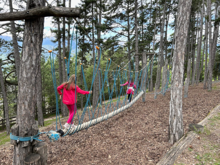 Parco delle funi di Coredo: super!