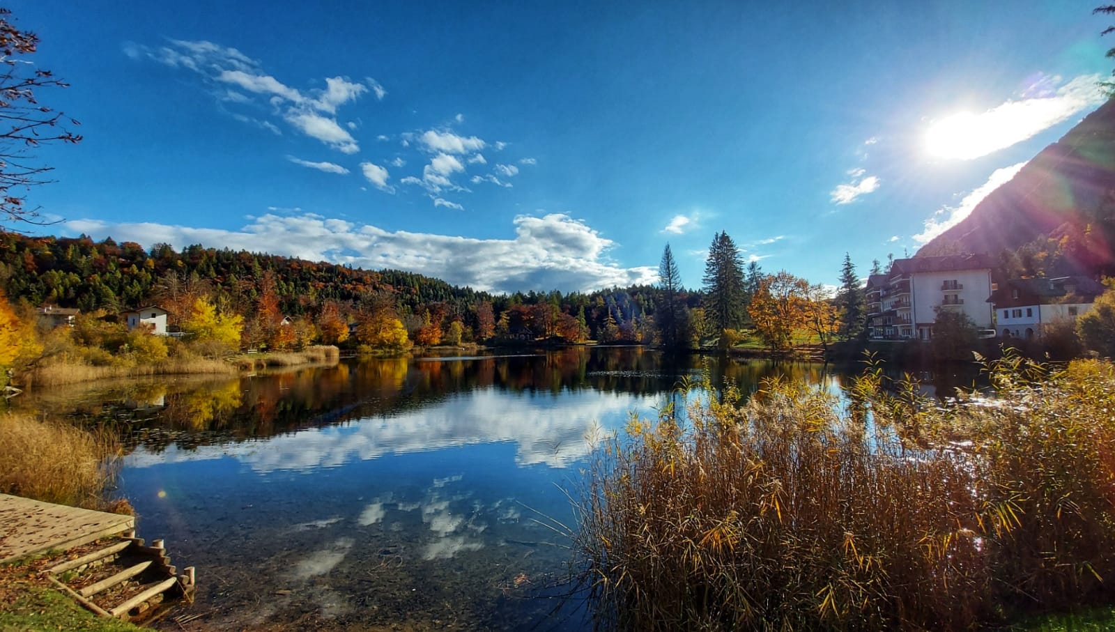 Lago-di-cei-foliage-iltrentinodeibambini