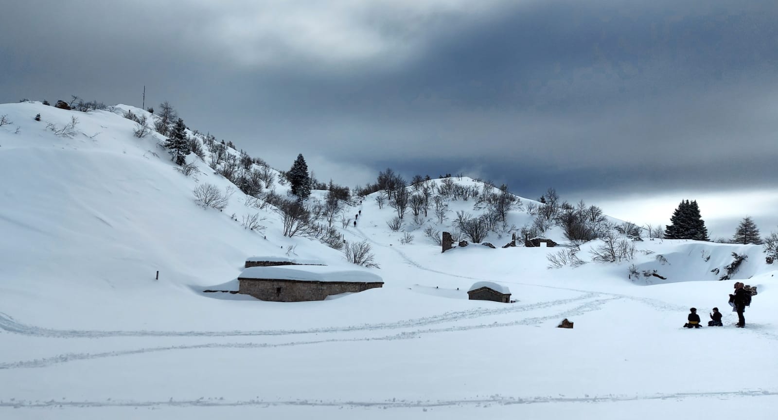 Monte Zugna con la neve