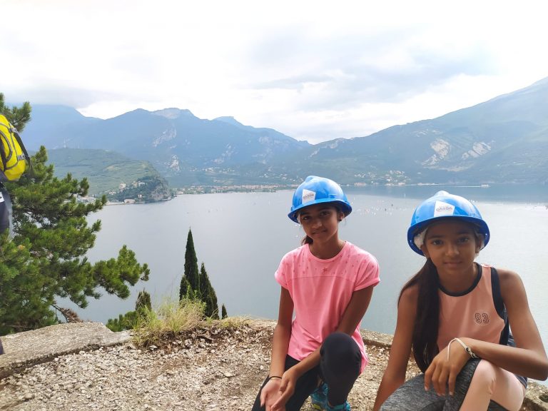 Lungo la Ponale si trova questo piccolo forte dal quale si gode di una vista meravigliosa sul Garda