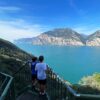sentiero Busatte-Tempesta - scalinata vista lago