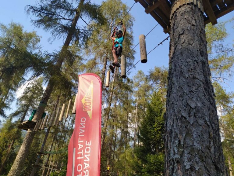 Adventure Dolomiti: adrenalina tra i larici della Val di Fiemme