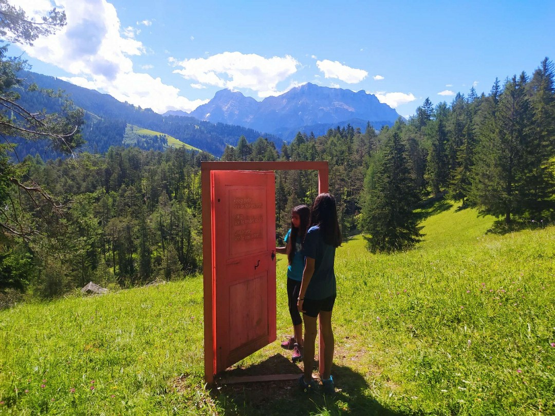 Smach: percorso di Land Art in Val Badia