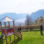 Al rifugio San Pietro comodo parco giochi