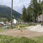 parco giochi in legno