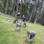 percorso per bambini in legno