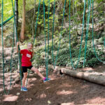 percorso avventura nel bosco