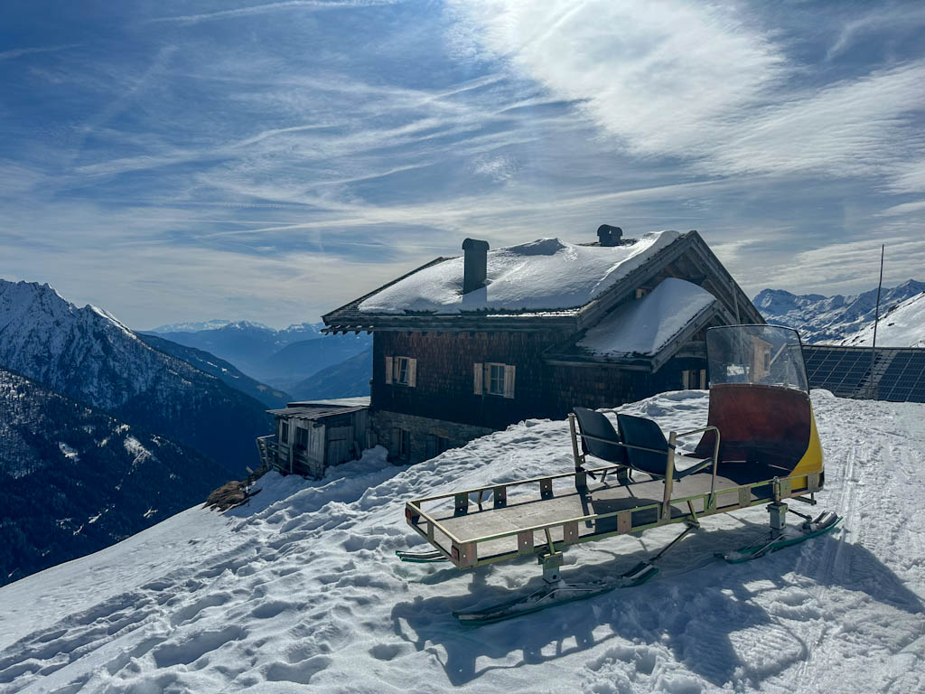 Flecknerhutte a Passo giovo