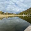 Lago di Lagolo in una giornata d'autunno