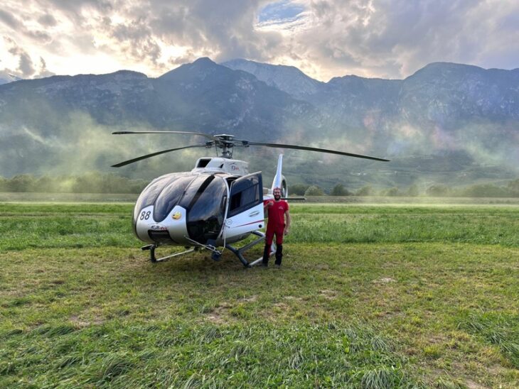 A Insieme per l' Autorasporto si può anche prenotare un volo turistico in elicottero