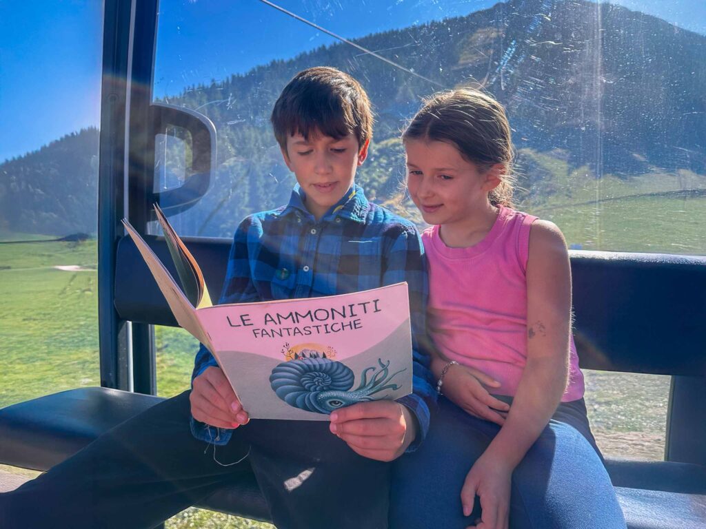 Alle casse degli impianti è possibile acquistare il libretto delle Ammoniti Fantastiche