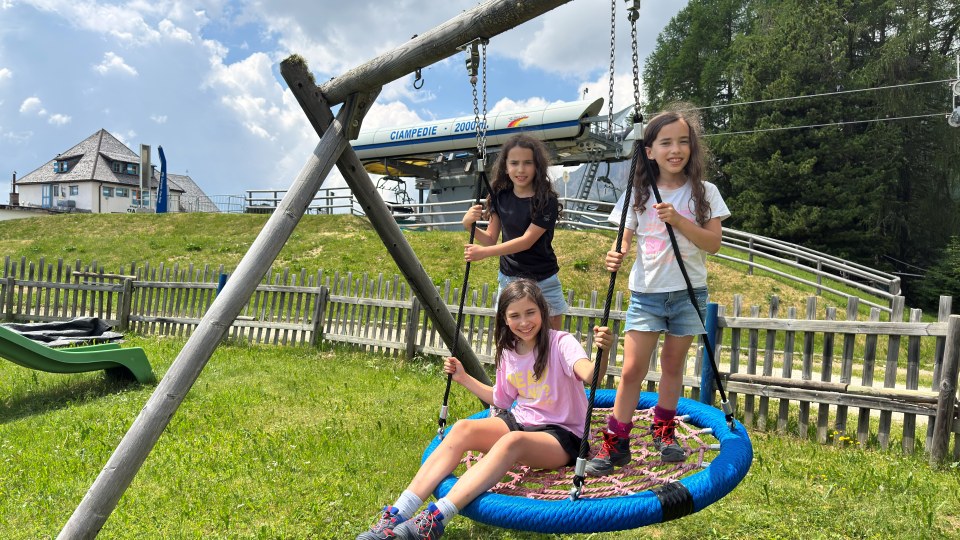 Divertirsi in quota: Kinderpark Ciampedie