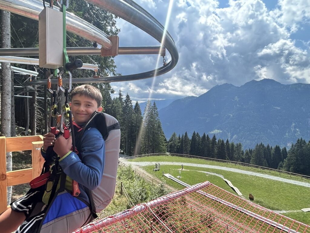 nuova zip line a Pinzolo